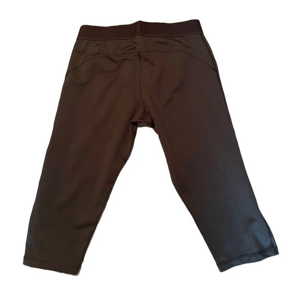 Adidas Cropped Leggings Size L Medium Compression‎ Climalite - Picture 2 of 4
